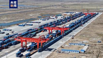 創新高!今年滿洲里鐵路口岸進出口運量突破800萬噸